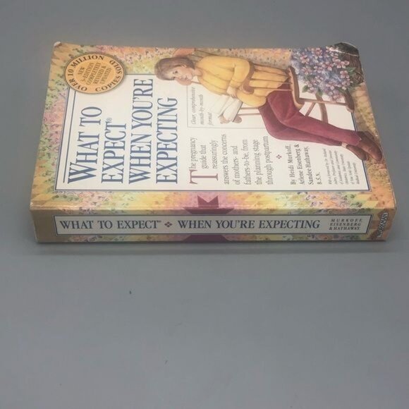 what to expect when you're expecting paperback book  2002 English READ - Picture 2 of 10